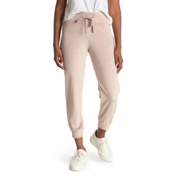 Z by Zella Pink Velour Joggers